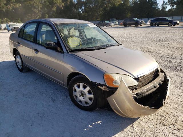 HONDA CIVIC DX 2001 with VIN 2HGES15561H558525 - Photo from auction
