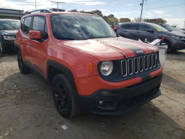 JEEP RENEGADE L 2015 with VIN ZACCJBBT0FPB54708 - Photo from auction