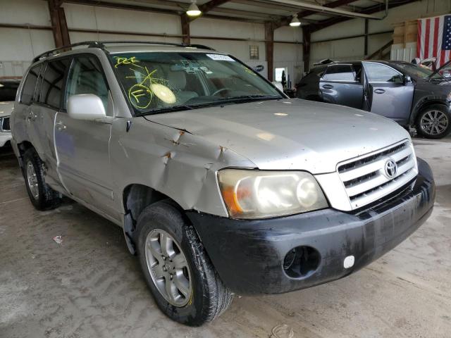 TOYOTA HIGHLANDER 2006 with VIN JTEDP21A760104893 - Photo from auction