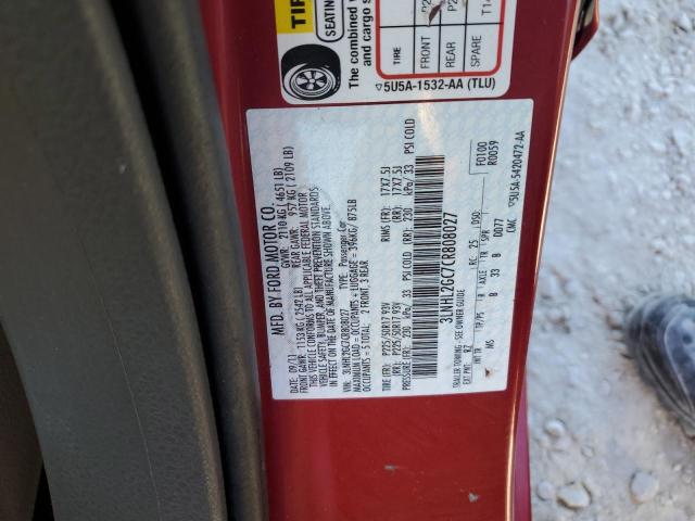 Photo 10 from auction – 2012 LINCOLN MKZ with VIN 3LNHL2GC7CR808027
