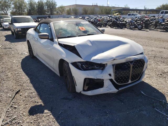 BMW M440I 2021 with VIN WBA53AT02MCG22876 - Photo from auction
