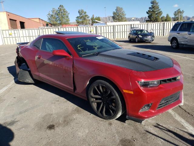 CHEVROLET CAMARO 2SS 2014 with VIN 2G1FT1EW7E9296029 - Photo from auction