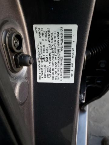 Photo 10 from auction – 2016 HONDA CIVIC EX with VIN 2HGFC2F72GH505031