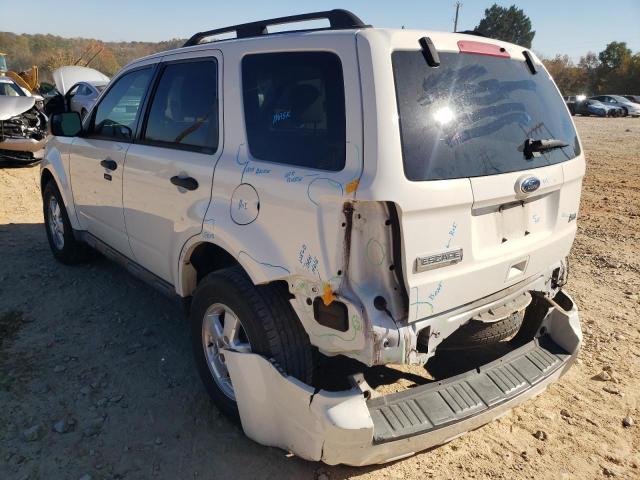 Photo 3 from auction – 2010 FORD ESCAPE XLT with VIN 1FMCU0DG5AKC04335