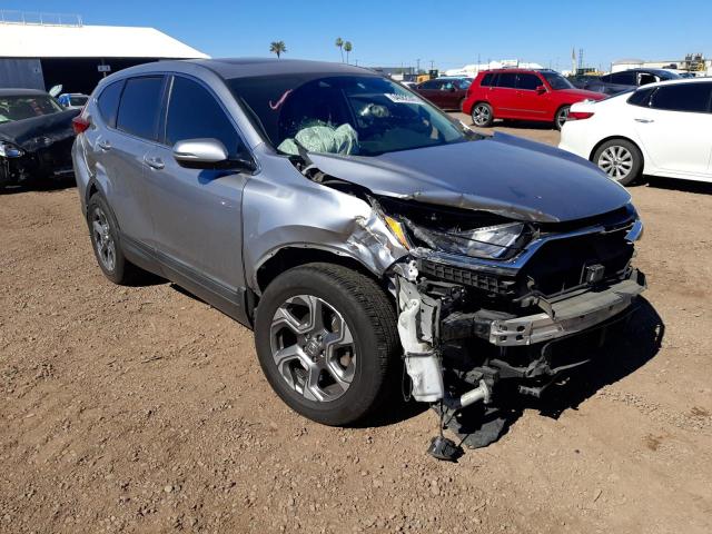 HONDA CR-V EX 2017 with VIN 2HKRW2H53HH680640 - Photo from auction
