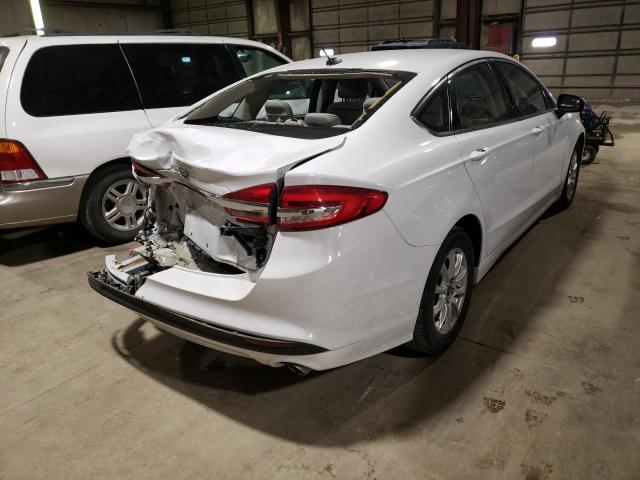 Photo 4 from auction – 2017 FORD FUSION S with VIN 3FA6P0G76HR259473