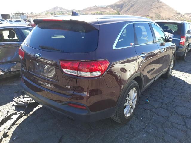 Photo 4 from auction – 2017 KIA SORENTO LX with VIN 5XYPG4A34HG236876