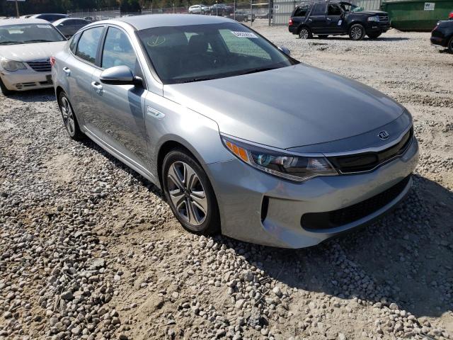 KIA OPTIMA HYB 2017 with VIN KNAGU4LE3H5009496 - Photo from auction