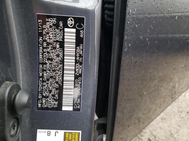 Photo 10 from auction – 2014 TOYOTA PRIUS with VIN JTDKN3DU3E1758831