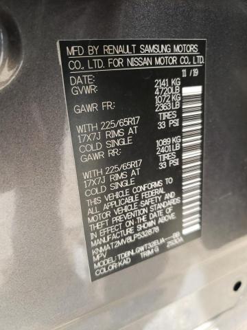 Photo 10 from auction – 2020 NISSAN ROGUE S with VIN KNMAT2MV8LP532878