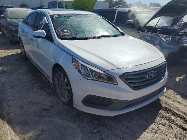 HYUNDAI SONATA SPO 2016 with VIN 5NPE34AF8GH410467 - Photo from auction
