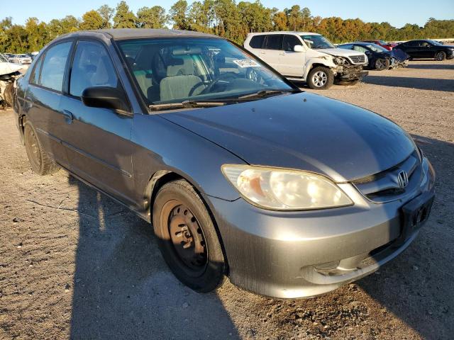 Photo 1 from auction – 2005 HONDA CIVIC LX with VIN 2HGES16675H603923