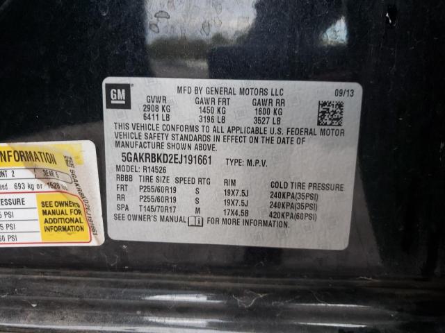 Photo 10 from auction – 2014 BUICK ENCLAVE with VIN 5GAKRBKD2EJ191661