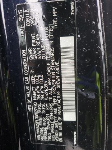 Photo 10 from auction – 2016 VOLVO XC90 T6 with VIN YV4A22PL3G1027480