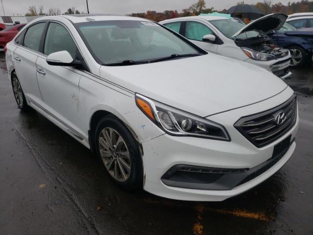 HYUNDAI SONATA SPO 2017 with VIN 5NPE34AF0HH467327 - Photo from auction