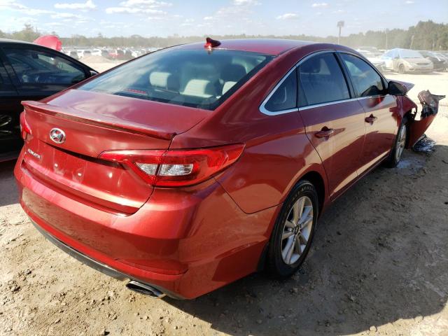 Photo 4 from auction – 2016 HYUNDAI SONATA SE with VIN 5NPE24AF3GH305466
