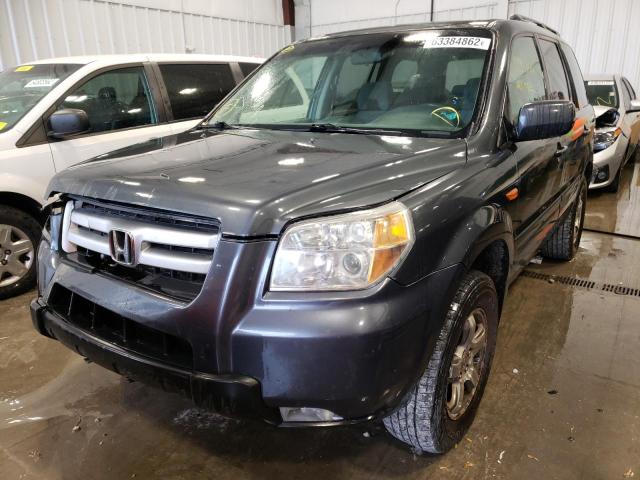 Photo 2 from auction – 2006 HONDA PILOT EX with VIN 2HKYF18496H513158
