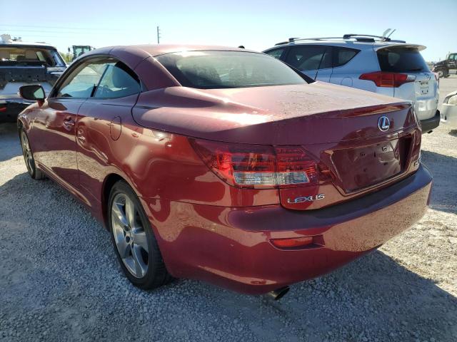 Photo 3 from auction – 2010 LEXUS IS 350 with VIN JTHFE2C2XA2502264