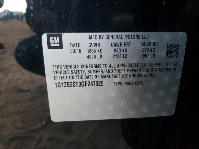 Photo 10 from auction – 2016 CHEVROLET MALIBU LT with VIN 1G1ZE5ST3GF247929
