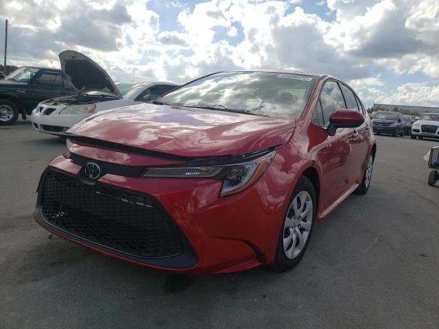Photo 2 from auction – 2021 TOYOTA COROLLA LE with VIN JTDEPMAE1MJ162531