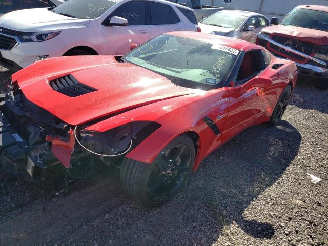 Photo 2 from auction – 2015 CHEVROLET CORVETTE S with VIN 1G1YB2D79F5122599