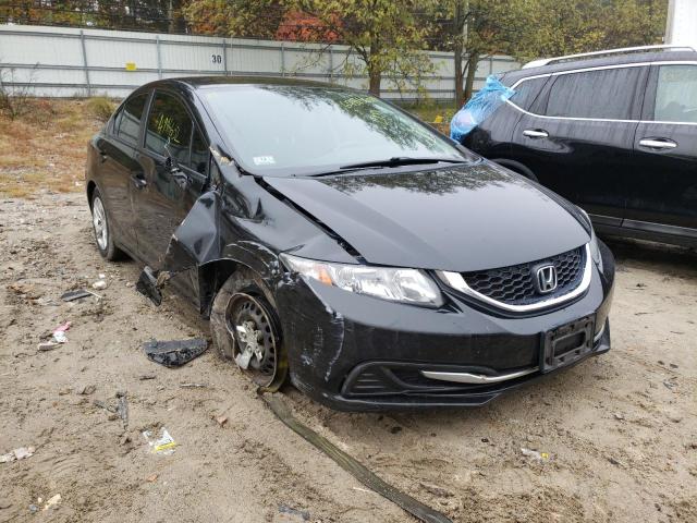 HONDA CIVIC LX 2015 with VIN 19XFB2F54FE291606 - Photo from auction