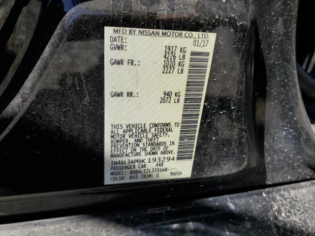 Photo 10 from auction – 2017 NISSAN ALTIMA 2.5 with VIN 1N4AL3AP6HC193294