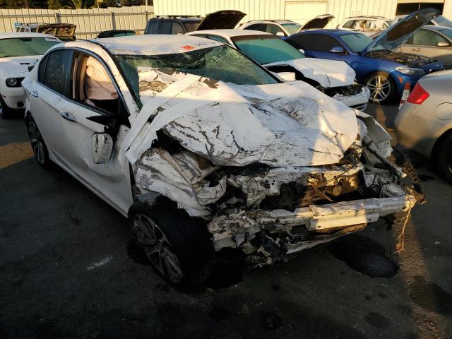 HONDA ACCORD SPO 2015 with VIN 1HGCR2F55FA100150 - Photo from auction