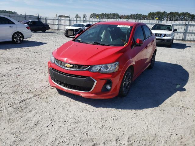Photo 2 from auction – 2017 CHEVROLET SONIC LT with VIN 1G1JD5SH2H4102244