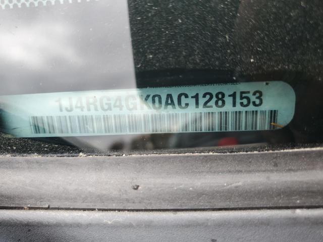 Фото 10 с аукциона – 2010 JEEP COMMANDER с VIN 1J4RG4GK0AC128153