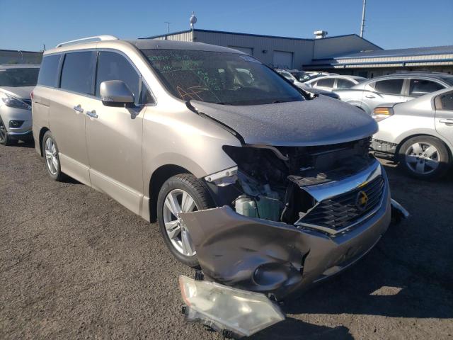 NISSAN QUEST S 2013 with VIN JN8AE2KP2D9066146 - Photo from auction