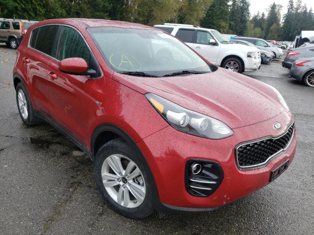 KIA SPORTAGE 2018 with VIN KNDPMCAC1J7349741 - Photo from auction