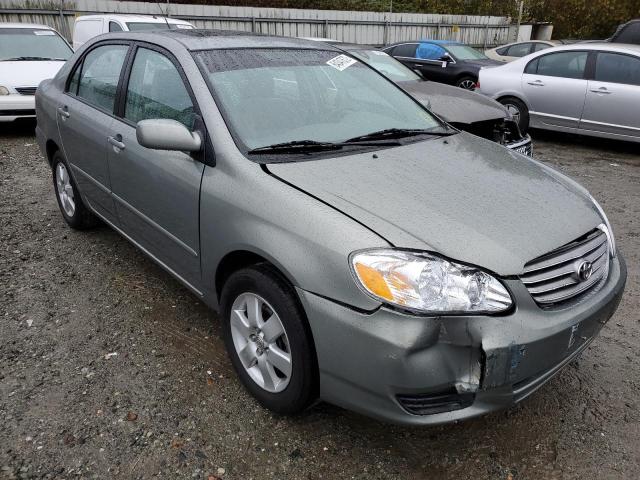 TOYOTA COROLLA CE 2003 with VIN 2T1BR32E83C142745 - Photo from auction