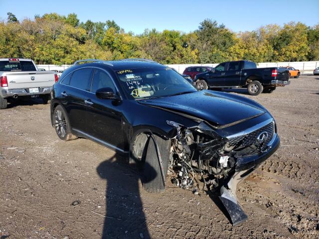 INFINITI QX70 2017 with VIN JN8CS1MW9HM411496 - Photo from auction