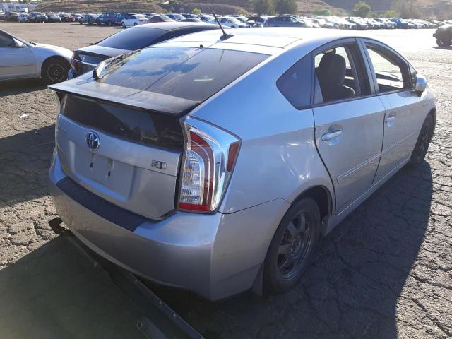 Photo 4 from auction – 2013 TOYOTA PRIUS with VIN JTDKN3DU4D1645047