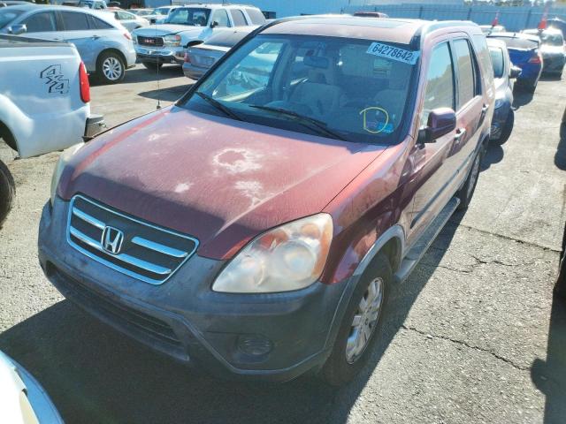 Photo 2 from auction – 2005 HONDA CR-V EX with VIN JHLRD78845C041870