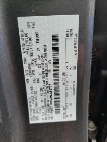 Photo 10 from auction – 2021 FORD BRONCO BAS with VIN 1FMEE5DH4MLA89737