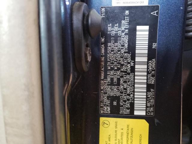 Zdjęcie 10 z aukcji – 2007 LEXUS RX 350 z VIN 2T2HK31U57C036665