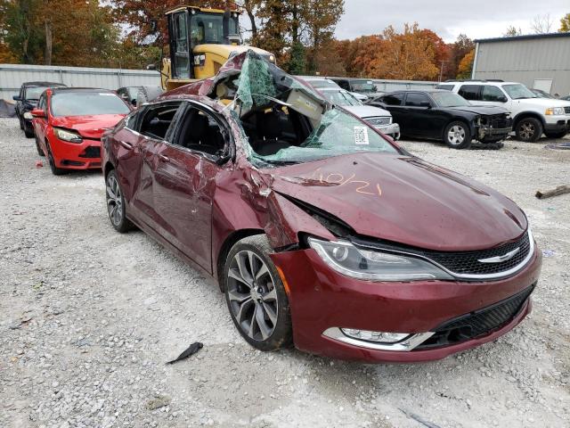 CHRYSLER 200 C 2015 with VIN 1C3CCCCG7FN520257 - Photo from auction
