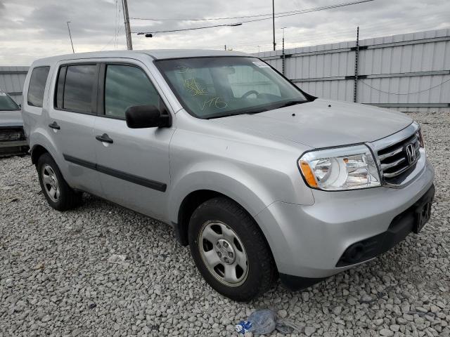 HONDA PILOT LX 2012 with VIN 5FNYF4H22CB022540 - Photo from auction