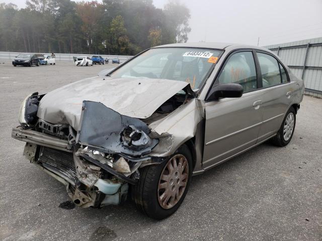 Photo 2 from auction – 2005 HONDA CIVIC LX with VIN 2HGES16645H532602