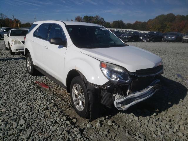 CHEVROLET EQUINOX LS 2016 with VIN 2GNALBEK8G6341205 - Photo from auction