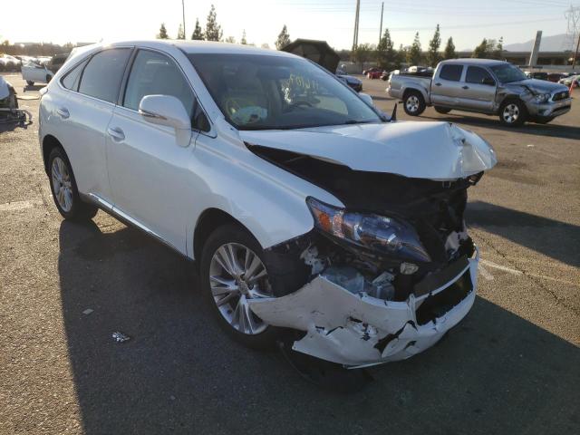 LEXUS RX 450 2011 with VIN JTJZB1BA6B2405099 - Photo from auction