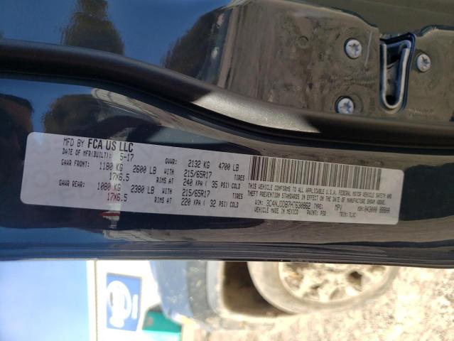 Photo 10 from auction – 2017 JEEP COMPASS TR with VIN 3C4NJDDB7HT630862