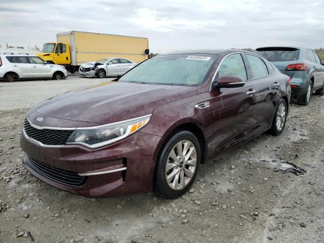 Photo 2 from auction – 2016 KIA OPTIMA LX with VIN 5XXGT4L37GG045500