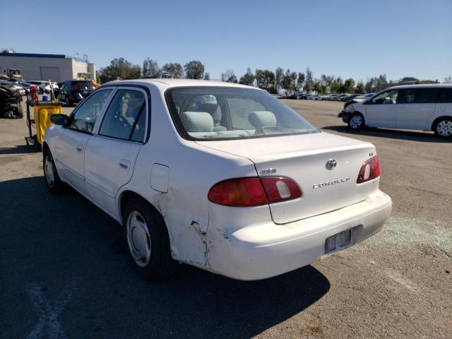 Photo 3 from auction – 2000 TOYOTA COROLLA VE with VIN 1NXBR12E7YZ404006