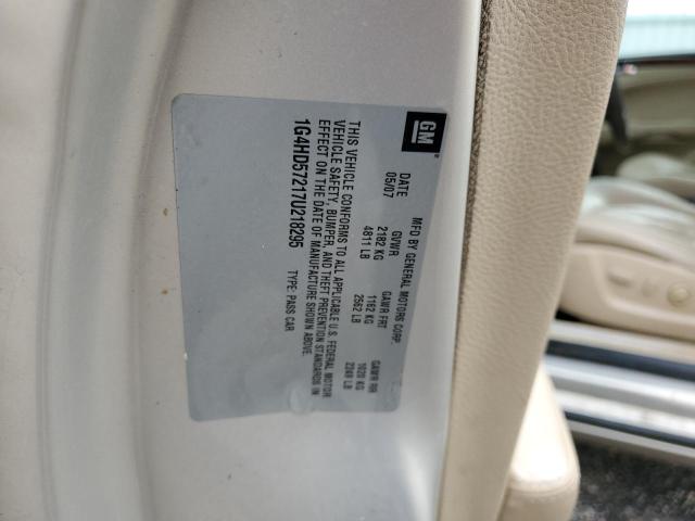 Photo 10 from auction – 2007 BUICK LUCERNE CX with VIN 1G4HD57217U218295