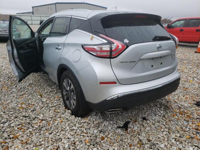 Photo 3 from auction – 2018 NISSAN MURANO S with VIN 5N1AZ2MH4JN170366