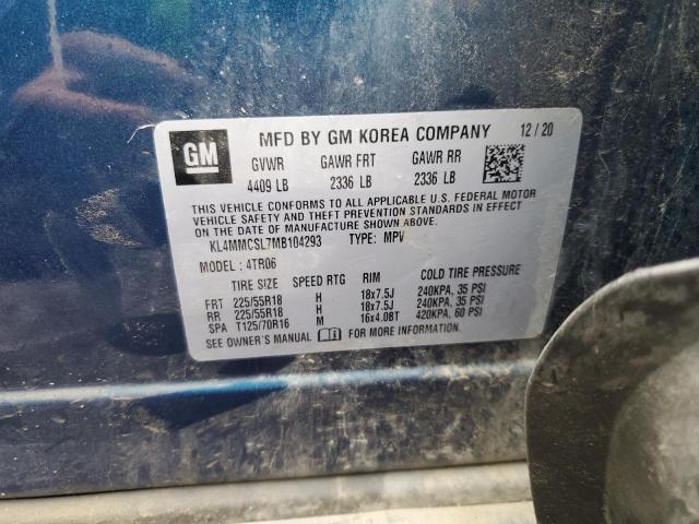 Photo 10 from auction – 2021 BUICK ENCORE GX with VIN KL4MMCSL7MB104293