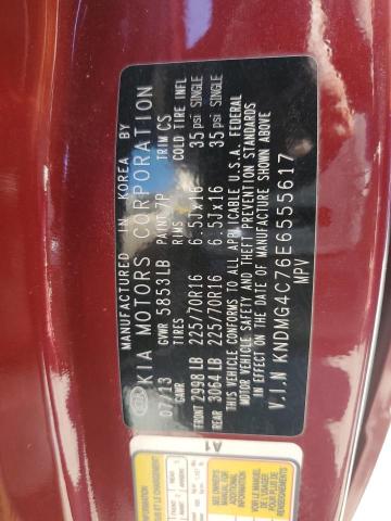 Photo 10 from auction – 2014 KIA SEDONA LX with VIN KNDMG4C76E6555617